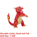 Pokemon 4-13Cm New Cartoons Movie Anime Figure Pikachu Mewtwo Charmander Blastoise Gurado Pet Action Model Toy Gifts