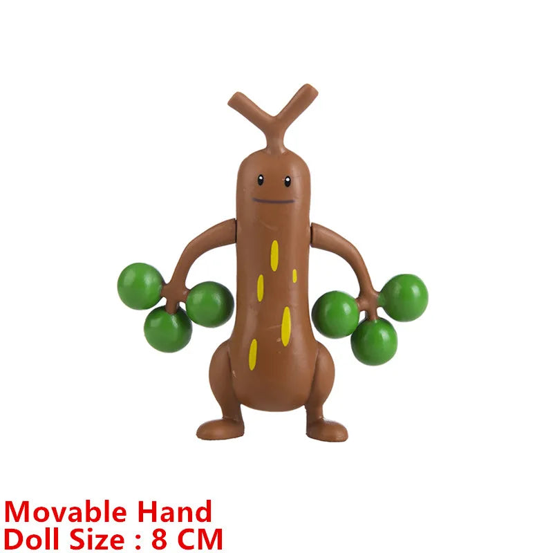 Pokemon 4-13Cm New Cartoons Movie Anime Figure Pikachu Mewtwo Charmander Blastoise Gurado Pet Action Model Toy Gifts