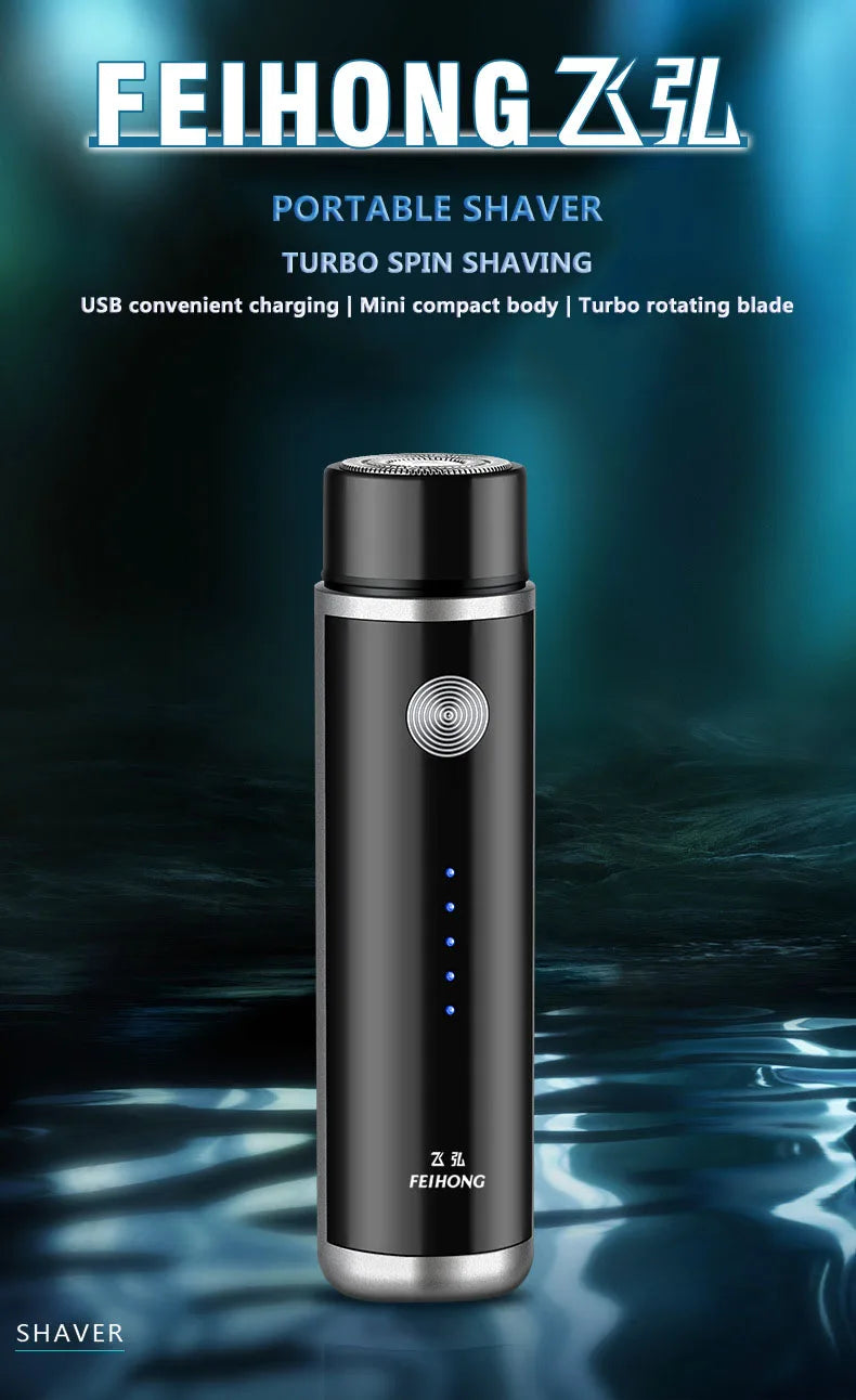 Mini Electric Shaver for Men Portable Electric Razor Beard Knife USB Charging Men's Shavers Face Body Razor