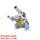 Pokemon 4-13Cm New Cartoons Movie Anime Figure Pikachu Mewtwo Charmander Blastoise Gurado Pet Action Model Toy Gifts
