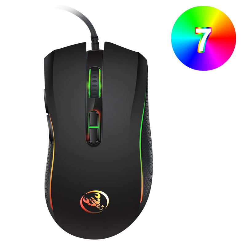 Mouse Gamer Profissional Óptico de Alta Qualidade