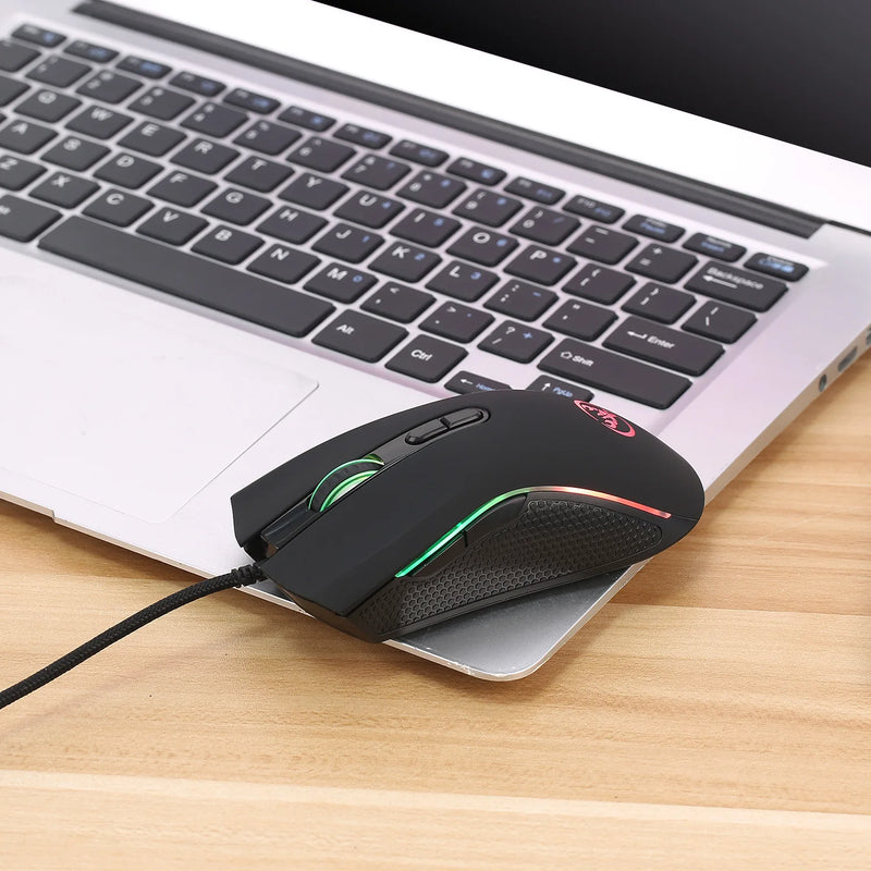 Mouse Gamer Profissional Óptico de Alta Qualidade