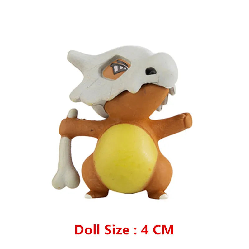 Pokemon 4-13Cm New Cartoons Movie Anime Figure Pikachu Mewtwo Charmander Blastoise Gurado Pet Action Model Toy Gifts