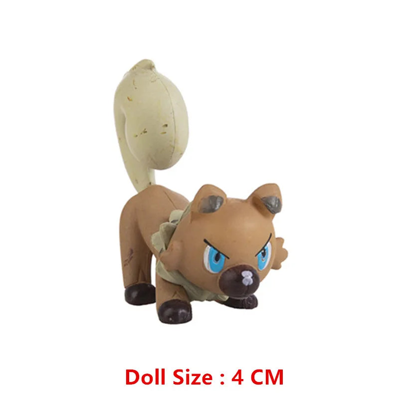 Pokemon 4-13Cm New Cartoons Movie Anime Figure Pikachu Mewtwo Charmander Blastoise Gurado Pet Action Model Toy Gifts
