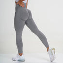 Leggings sem costura femininas esportivas