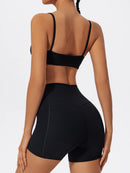 Conjunto de treino feminino Ctenkevet de duas peças para academia