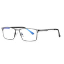 RBENN 2022 New Men Blue Light Blocking Reading Glasses Metal Frame Prescription Eyeglasses Anti Blue Rays Computer Reader +1.75