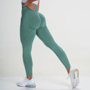 Leggings sem costura femininas esportivas