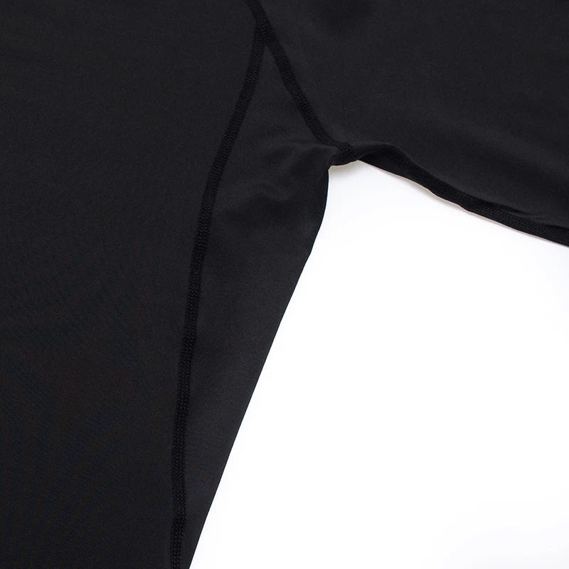 Camiseta de compressão masculina para corrida