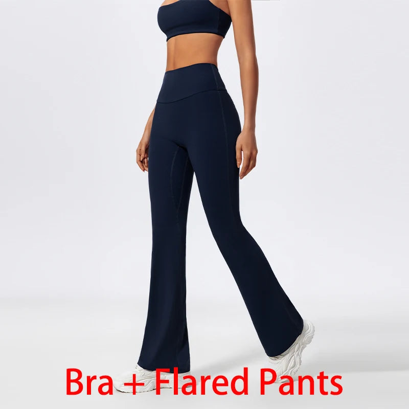 Conjunto de treino feminino Ctenkevet de duas peças para academia