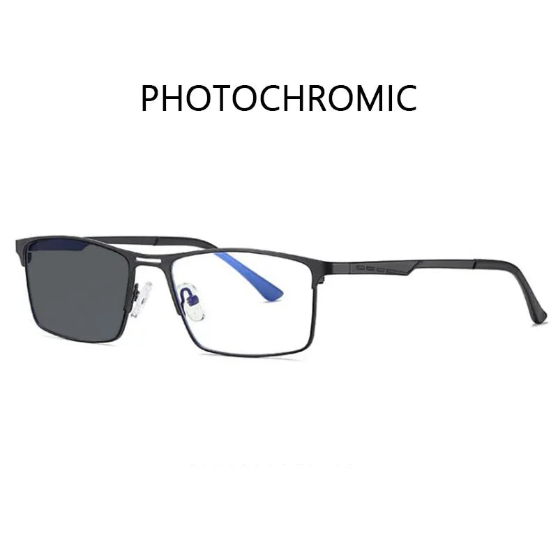 RBENN 2022 New Men Blue Light Blocking Reading Glasses Metal Frame Prescription Eyeglasses Anti Blue Rays Computer Reader +1.75