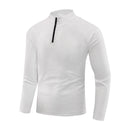 Running Long Sleeve T-shirt Reflective Men Sportswear Breathable Black Coat Gym Jogging Male Gym Fitness Spring Autumn Clothing