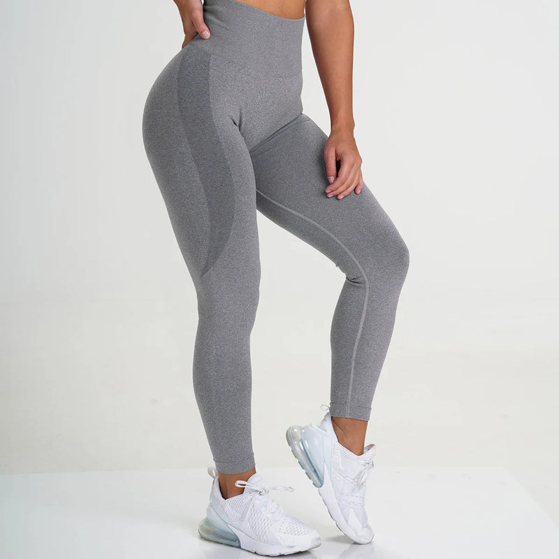 Leggings sem costura femininas esportivas
