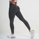 Leggings sem costura femininas esportivas