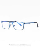 RBENN 2022 New Men Blue Light Blocking Reading Glasses Metal Frame Prescription Eyeglasses Anti Blue Rays Computer Reader +1.75