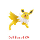 Pokemon 4-13Cm New Cartoons Movie Anime Figure Pikachu Mewtwo Charmander Blastoise Gurado Pet Action Model Toy Gifts
