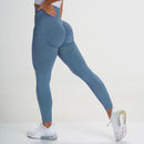 Leggings sem costura femininas esportivas