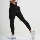 Leggings sem costura femininas esportivas