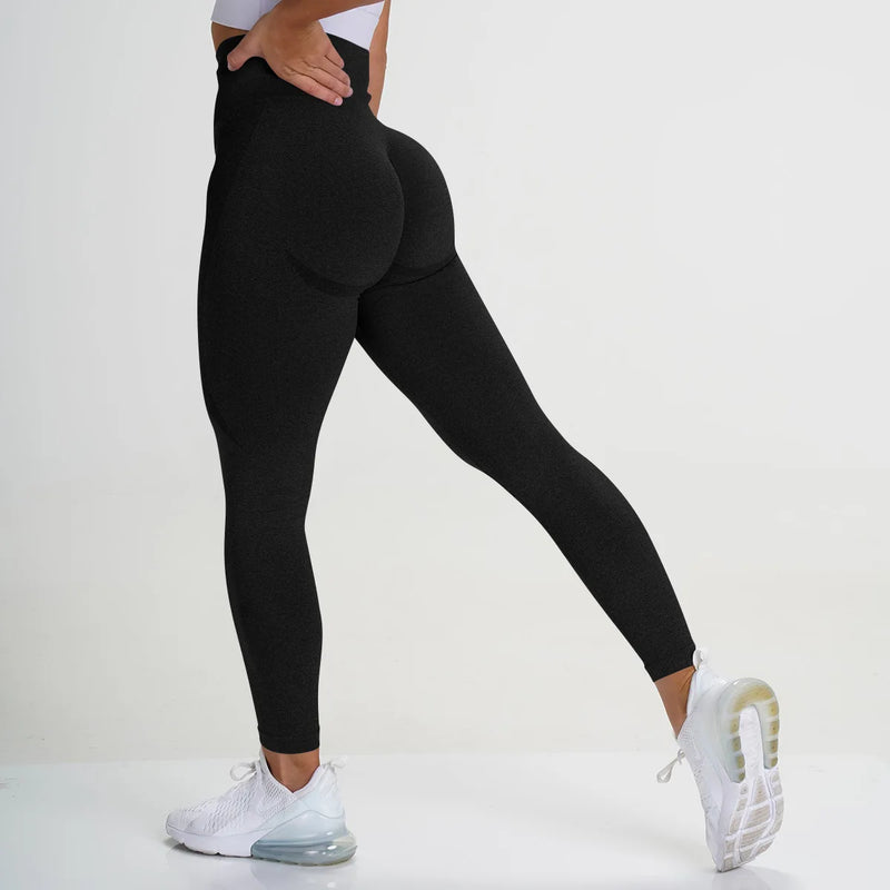 Leggings sem costura femininas esportivas