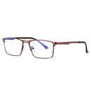 RBENN 2022 New Men Blue Light Blocking Reading Glasses Metal Frame Prescription Eyeglasses Anti Blue Rays Computer Reader +1.75