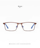 RBENN 2022 New Men Blue Light Blocking Reading Glasses Metal Frame Prescription Eyeglasses Anti Blue Rays Computer Reader +1.75