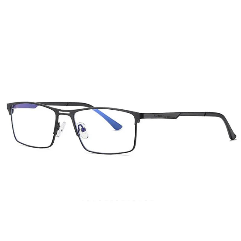 RBENN 2022 New Men Blue Light Blocking Reading Glasses Metal Frame Prescription Eyeglasses Anti Blue Rays Computer Reader +1.75