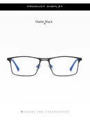 RBENN 2022 New Men Blue Light Blocking Reading Glasses Metal Frame Prescription Eyeglasses Anti Blue Rays Computer Reader +1.75