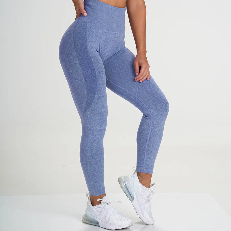 Leggings sem costura femininas esportivas