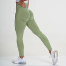Leggings sem costura femininas esportivas