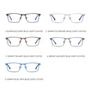 RBENN 2022 New Men Blue Light Blocking Reading Glasses Metal Frame Prescription Eyeglasses Anti Blue Rays Computer Reader +1.75