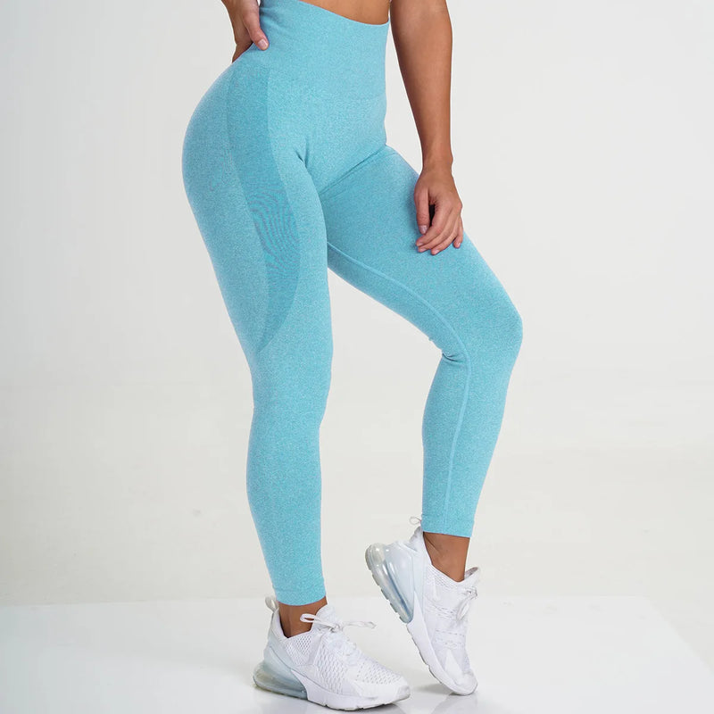Leggings sem costura femininas esportivas