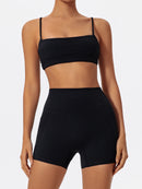 Conjunto de treino feminino Ctenkevet de duas peças para academia