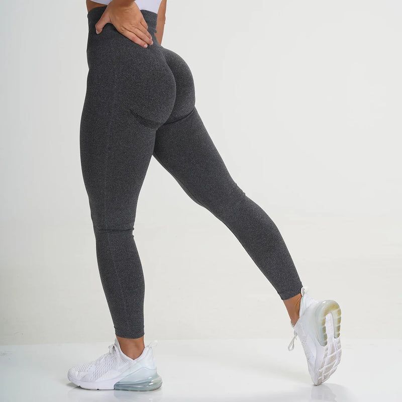 Leggings sem costura femininas esportivas