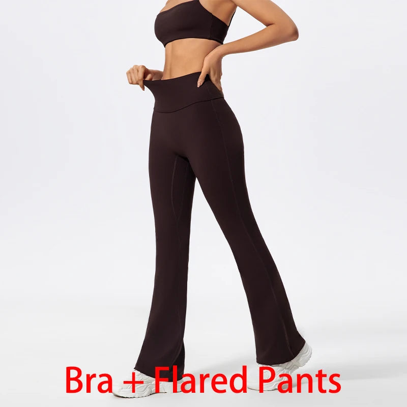 Conjunto de treino feminino Ctenkevet de duas peças para academia