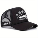 New Unisex Print Baseball Hats New Unisex Hip Hop Breathable Personal Sunshade Mesh Versatile Street Fashion Trucker Caps