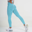 Leggings sem costura femininas esportivas