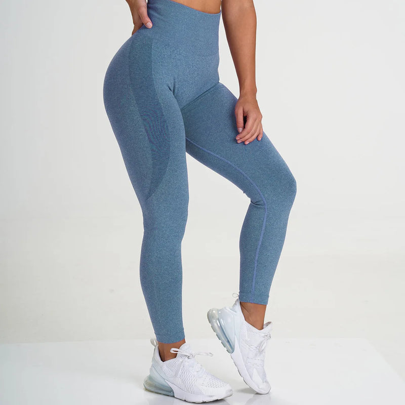 Leggings sem costura femininas esportivas