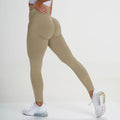 Leggings sem costura femininas esportivas