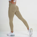 Leggings sem costura femininas esportivas