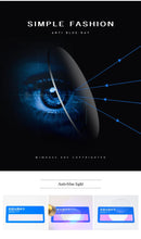 RBENN 2022 New Men Blue Light Blocking Reading Glasses Metal Frame Prescription Eyeglasses Anti Blue Rays Computer Reader +1.75