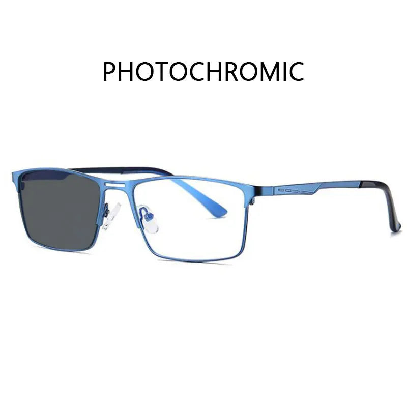 RBENN 2022 New Men Blue Light Blocking Reading Glasses Metal Frame Prescription Eyeglasses Anti Blue Rays Computer Reader +1.75