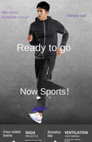 3-7Pcs Men's Ice Fiber Quick-Dry Running Fitness Full Set/Suit Tracksuit For Marathon, Training Cycling，Jogging,Gym， sweatpants
